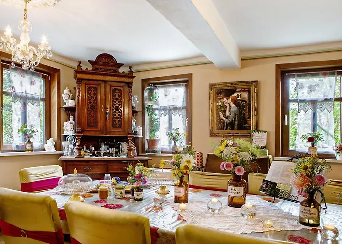 펜션 Ferienwohnung-cottage Rhoener Kraeute *