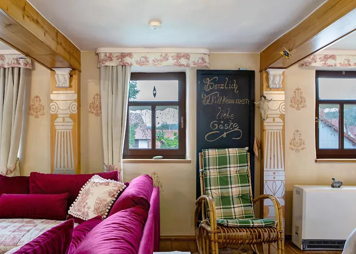 Ferienwohnung-cottage Rhoener Kraeute